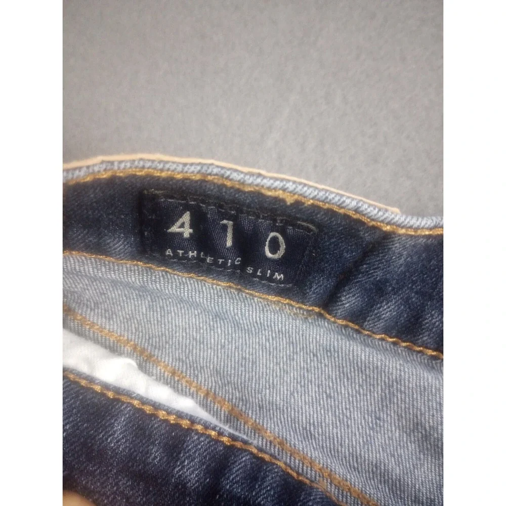 Lucky Brand Mens 410 Athletic Slim 32x32 Meduim Dark Wash Denim Blue Jeans